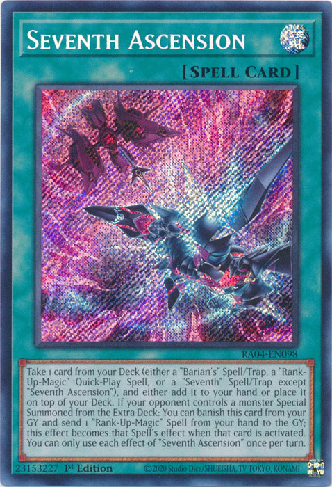 Yugioh -	Seventh Ascension *Select Rarity* RA04-EN098 (NM)