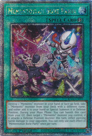 Yugioh -	Mementotlan Bone Party *Select Rarity* RA04-EN099 (NM)