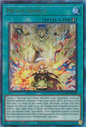 Yugioh -	Metaltronus *Select Rarity* RA04-EN100 (NM)