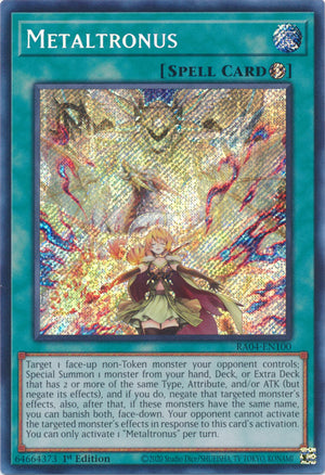 Yugioh -	Metaltronus *Select Rarity* RA04-EN100 (NM)