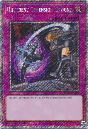 Yugioh -	Different Dimension Ground *Select Rarity* RA04-EN101 (NM)