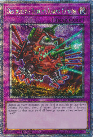 Yugioh - Destructive Daruma Karma Cannon *Select Rarity* RA04-EN103 (NM)