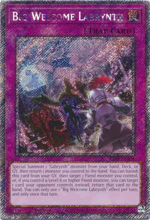 Yugioh - Big Welcome Labrynth *Select Rarity* RA04-EN104 (NM)