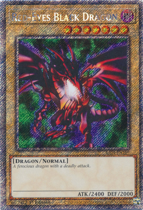 Yugioh - Red-Eyes Black Dragon (PCJ Art) *Select Rarity* RA04-EN109 (NM)