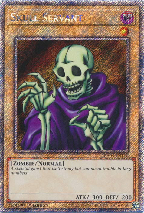 Yugioh - Skull Servant *Select Rarity* RA04-EN110 (NM)