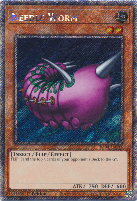 Yugioh - Needle Worm *Select Rarity* RA04-EN112 (NM)