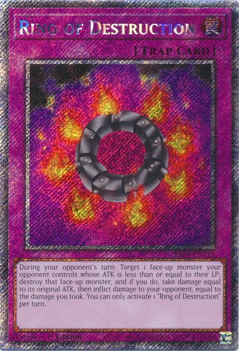 Yugioh - Ring of Destruction *Select Rarity* RA04-EN119 (NM)