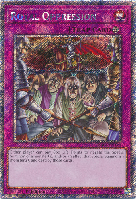 Yugioh - Royal Oppression *Select Rarity* RA04-EN120 (NM)