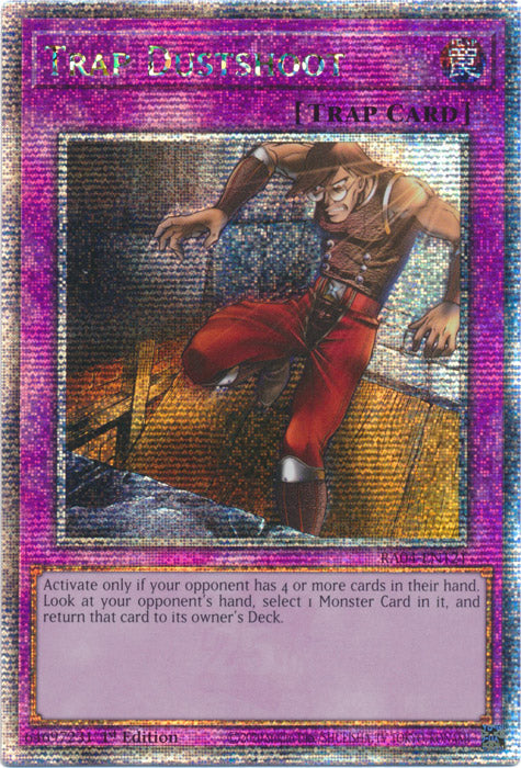 Yugioh - Trap Dustshoot *Select Rarity* RA04-EN121 (NM)