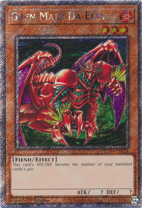 Yugioh - Gren Maju Da Eiza *Select Rarity* RA04-EN124 (NM)