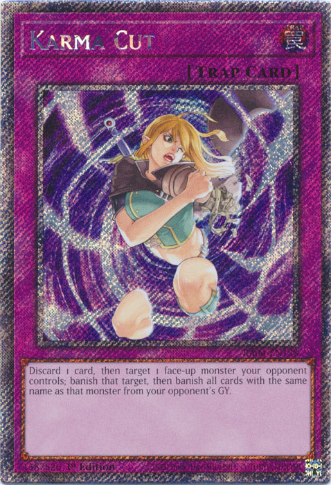 Yugioh - Karma Cut *Select Rarity* RA04-EN128 (NM)