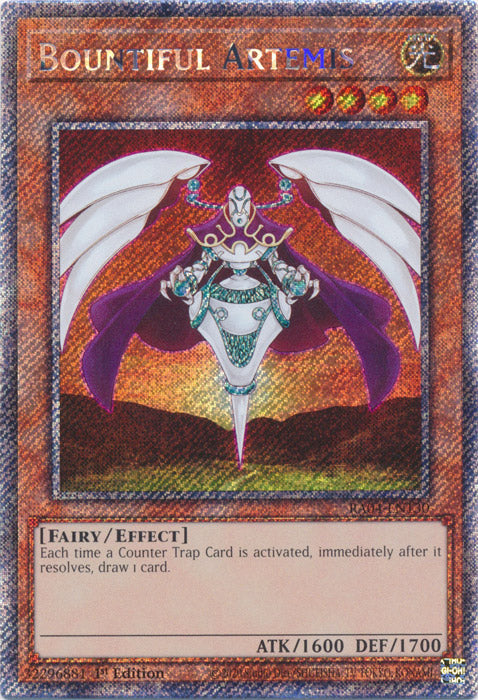 Yugioh - Bountiful Artemis *Select Rarity* RA04-EN130 (NM)