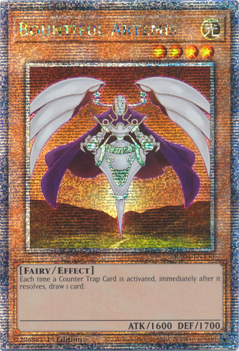 Yugioh - Bountiful Artemis *Select Rarity* RA04-EN130 (NM)
