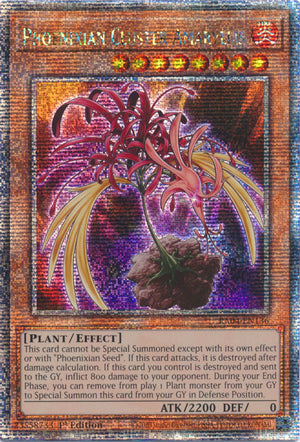 Yugioh - Phoenixian Cluster Amaryllis *Select Rarity* RA04-EN136 (NM)