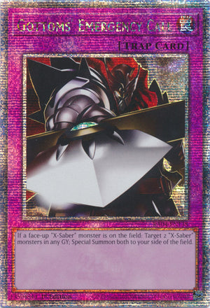 Yugioh - Gottoms’ Emergency Call *Select Rarity* RA04-EN138 (NM)