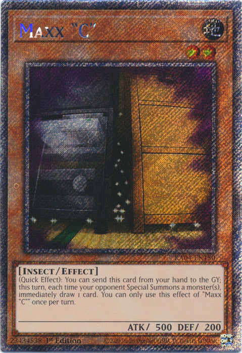 Yugioh - Maxx “C” *Select Rarity* RA04-EN150 (NM)
