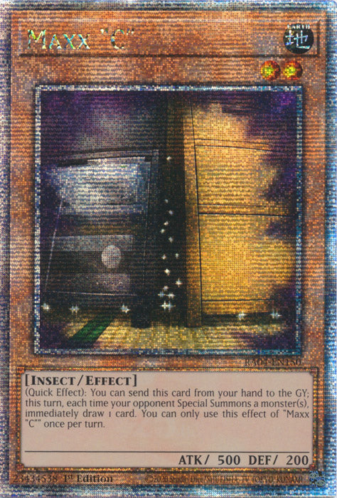 Yugioh - Maxx “C” *Select Rarity* RA04-EN150 (NM)
