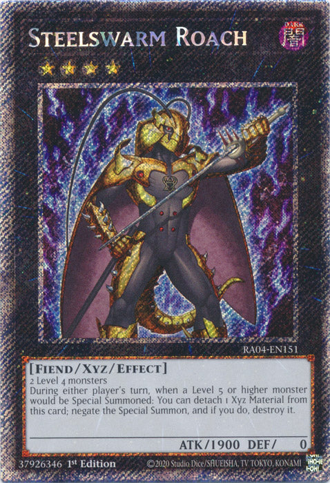 Yugioh - Steelswarm Roach *Select Rarity* RA04-EN151 (NM)