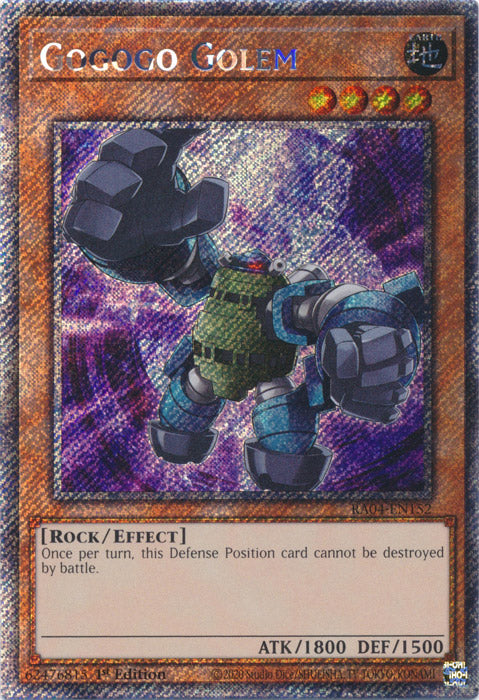 Yugioh - Gogogo Golem *Select Rarity* RA04-EN152 (NM)