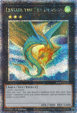 Yugioh - Leviair the Sea Dragon *Select Rarity* RA04-EN155 (NM)