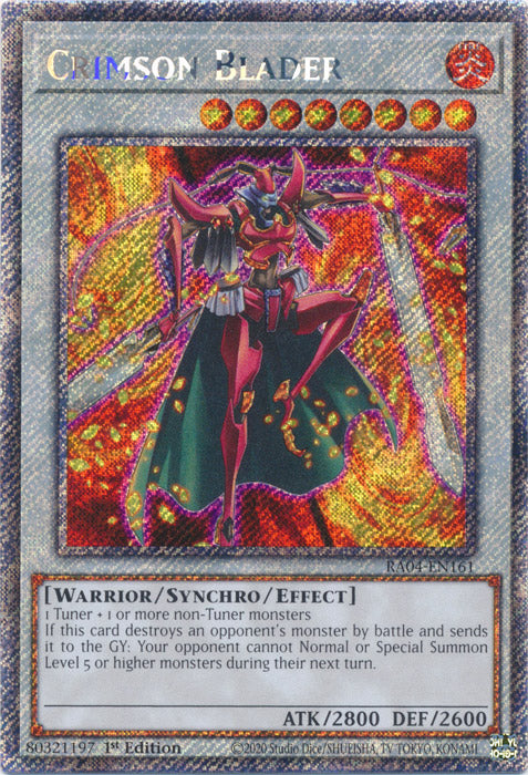Yugioh - Crimson Blader *Select Rarity* RA04-EN161 (NM)