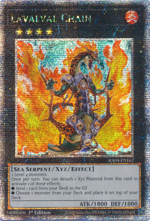 Yugioh - Lavalval Chain *Select Rarity* RA04-EN162 (NM)