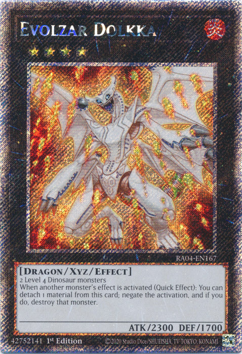 Yugioh - Evolzar Dolkka *Select Rarity* RA04-EN167 (NM)
