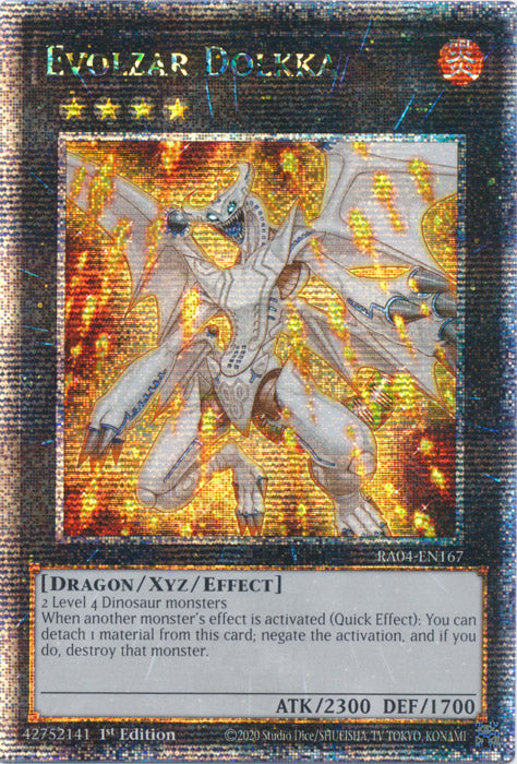 Yugioh - Evolzar Dolkka *Select Rarity* RA04-EN167 (NM)