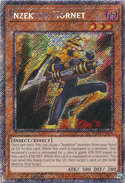 Yugioh - Inzektor Hornet *Select Rarity* RA04-EN171 (NM)