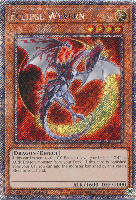 Yugioh - Eclipse Wyvern *Select Rarity* RA04-EN177 (NM)