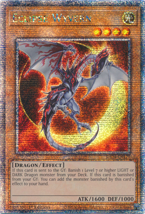 Yugioh - Eclipse Wyvern *Select Rarity* RA04-EN177 (NM)