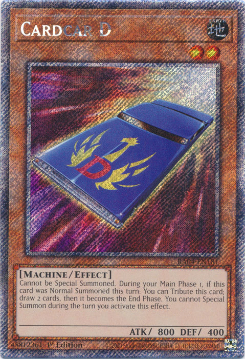 Yugioh - Cardcar D *Select Rarity* RA04-EN181 (NM)