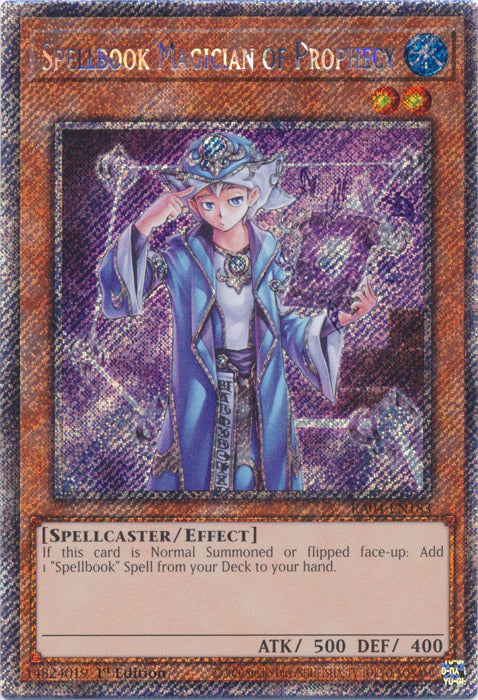 Yugioh - Spellbook Magician of Prophecy *Select Rarity* RA04-EN183 (NM) Yugioh - Spellbook Magician of Prophecy *Select Rarity* RA04-EN183 (NM)