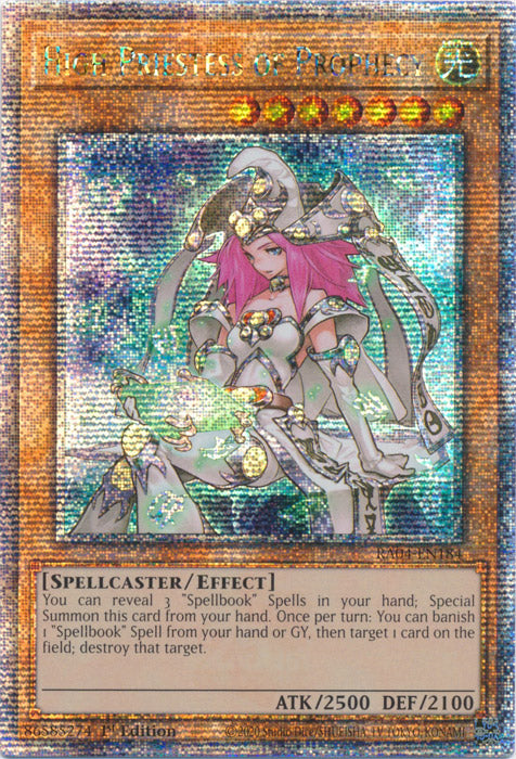 Yugioh - High Priestess of Prophecy *Select Rarity* RA04-EN184 (NM)