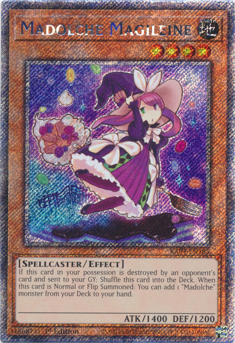 Yugioh - Madolche Magileine *Select Rarity* RA04-EN185 (NM)
