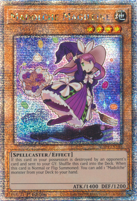 Yugioh - Madolche Magileine *Select Rarity* RA04-EN185 (NM)