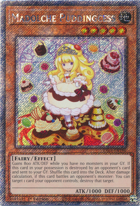 Yugioh - Madolche Puddingcess *Select Rarity* RA04-EN186 (NM)