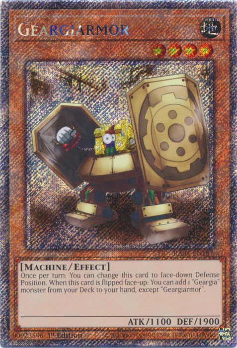 Yugioh - Geargiarmor *Select Rarity* RA04-EN187 (NM)
