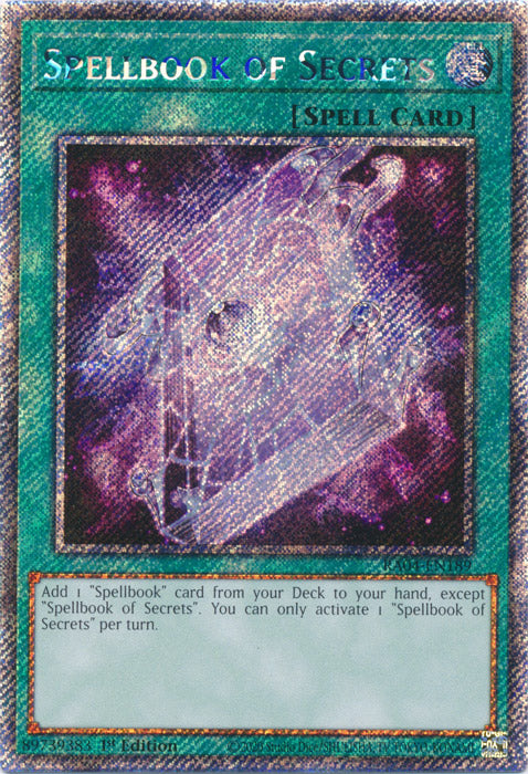 Yugioh - Spellbook of Secrets *Select Rarity* RA04-EN189 (NM)