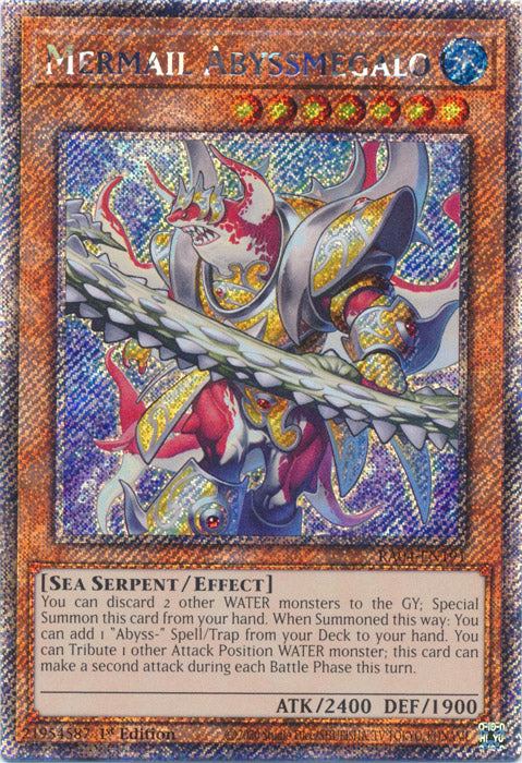Yugioh - Mermail Abyssmegalo *Select Rarity* RA04-EN191 (NM)