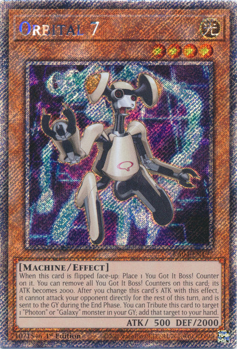 Yugioh - Orbital 7 *Select Rarity* RA04-EN197 (NM)