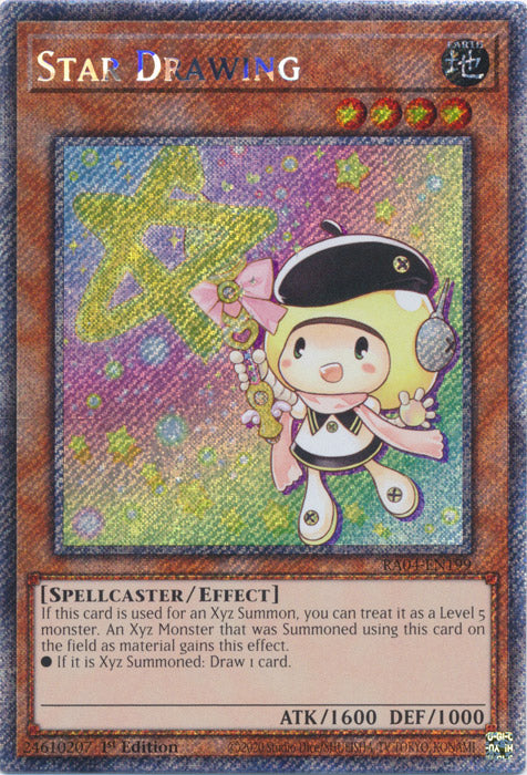 Yugioh - Star Drawing *Select Rarity* RA04-EN199 (NM)