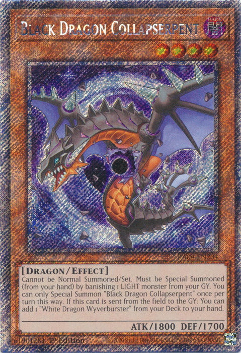 Yugioh - Black Dragon Collapserpent *Select Rarity* RA04-EN204 (NM)