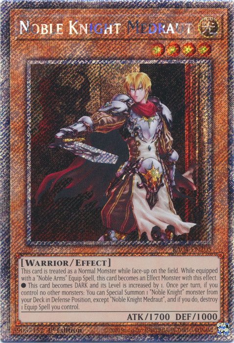 Yugioh - Noble Knight Medraut *Select Rarity* RA04-EN205 (NM)