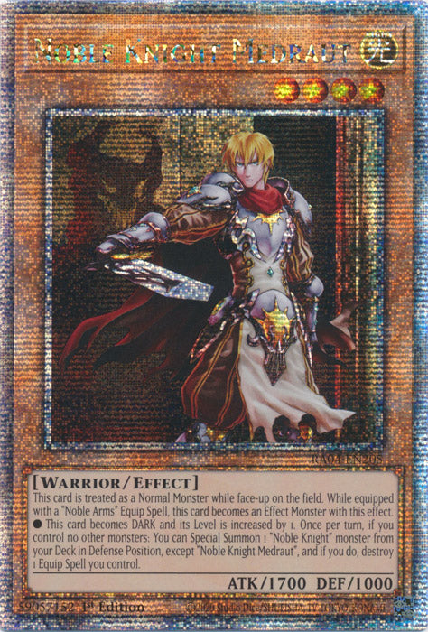 Yugioh - Noble Knight Medraut *Select Rarity* RA04-EN205 (NM)