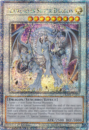 Yugioh - Azure-Eyes Silver Dragon *Select Rarity* RA04-EN208 (NM)