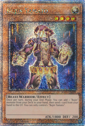 Yugioh - Bujin Yamato *Select Rarity* RA04-EN209 (NM)