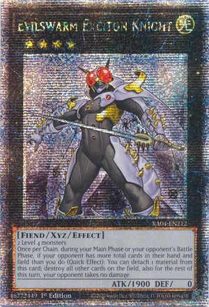 Yugioh - Evilswarm Exciton Knight *Select Rarity* RA04-EN212 (NM)