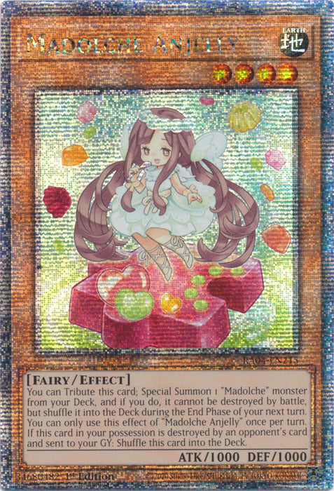 Yugioh - Madolche Anjelly *Select Rarity* RA04-EN215 (NM)