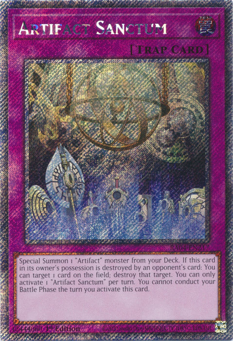 Yugioh - Artifact Sanctum *Select Rarity* RA04-EN217 (NM)~